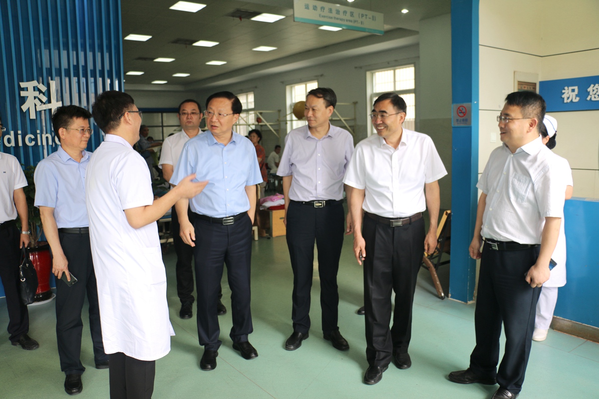 河南省原政協(xié)副主席高體健來(lái)院調(diào)研